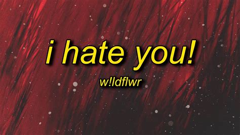 i hate you i hate you i hate you lyrics